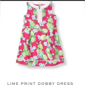 JANIE & JACK South Beach Beauty-  Lime Citrus Dress - size 6